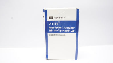 Covidien 7CN80H Shiley Adult Flexible Tracheostomy Tube 8.0ID x 11.4OD x 25.4mm